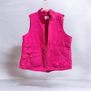 Charter Club Pink Quilted Vest